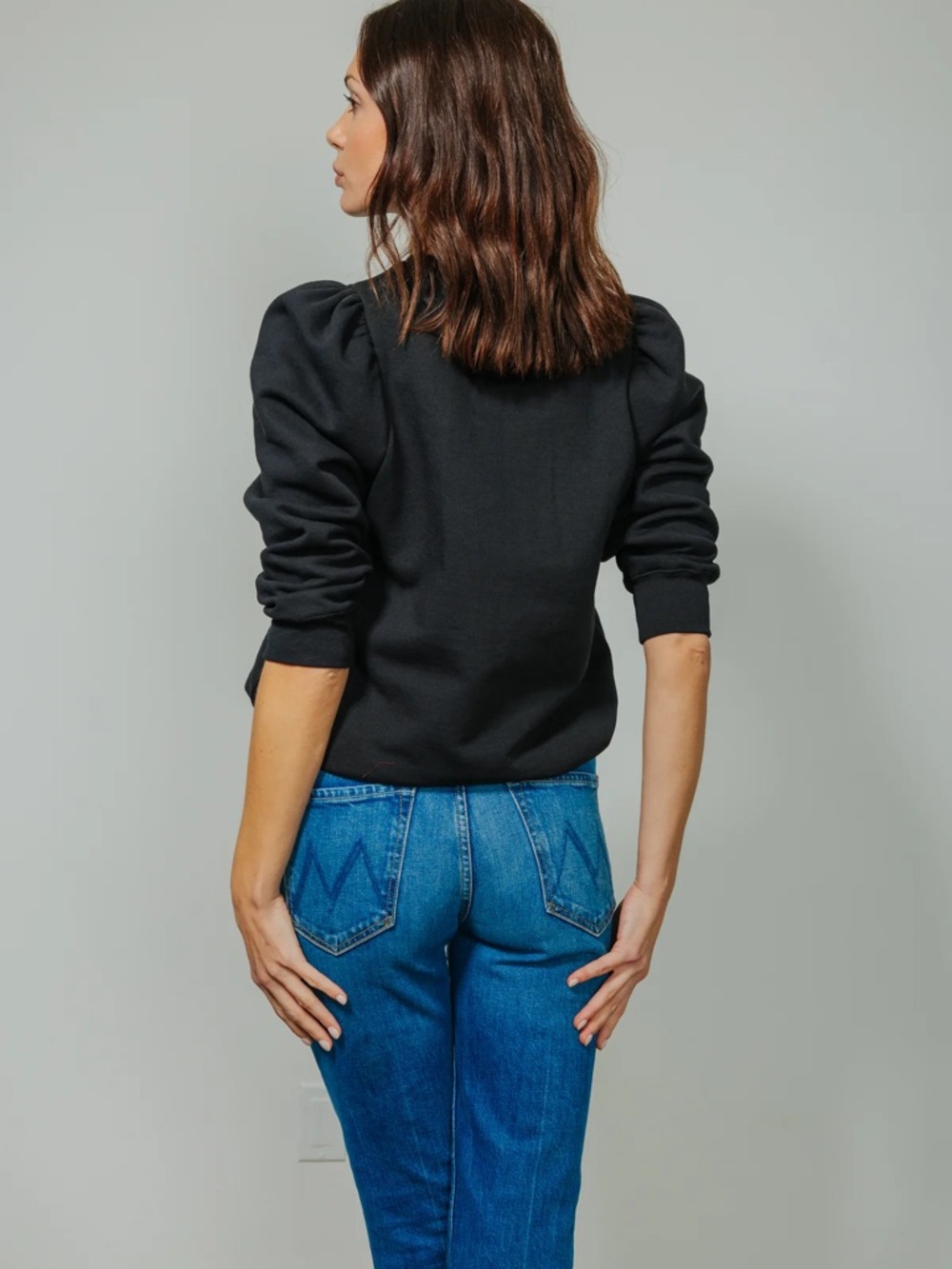 KMJ Vintage Cooper Sweatshirt Black - Picture 2 of 5